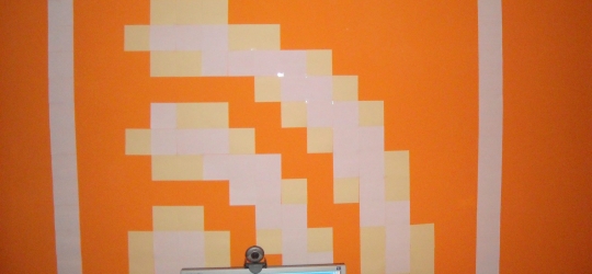 Post-it art i u našem stanu