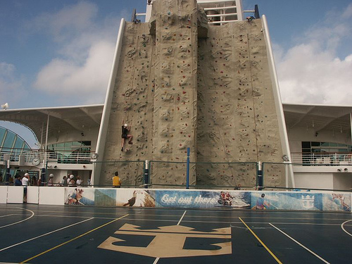 Freedom Of The Seas Climbing stone