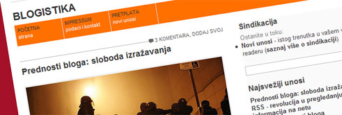 Blogistika - Blog o blogu