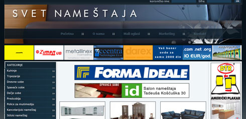 Svet namestaja